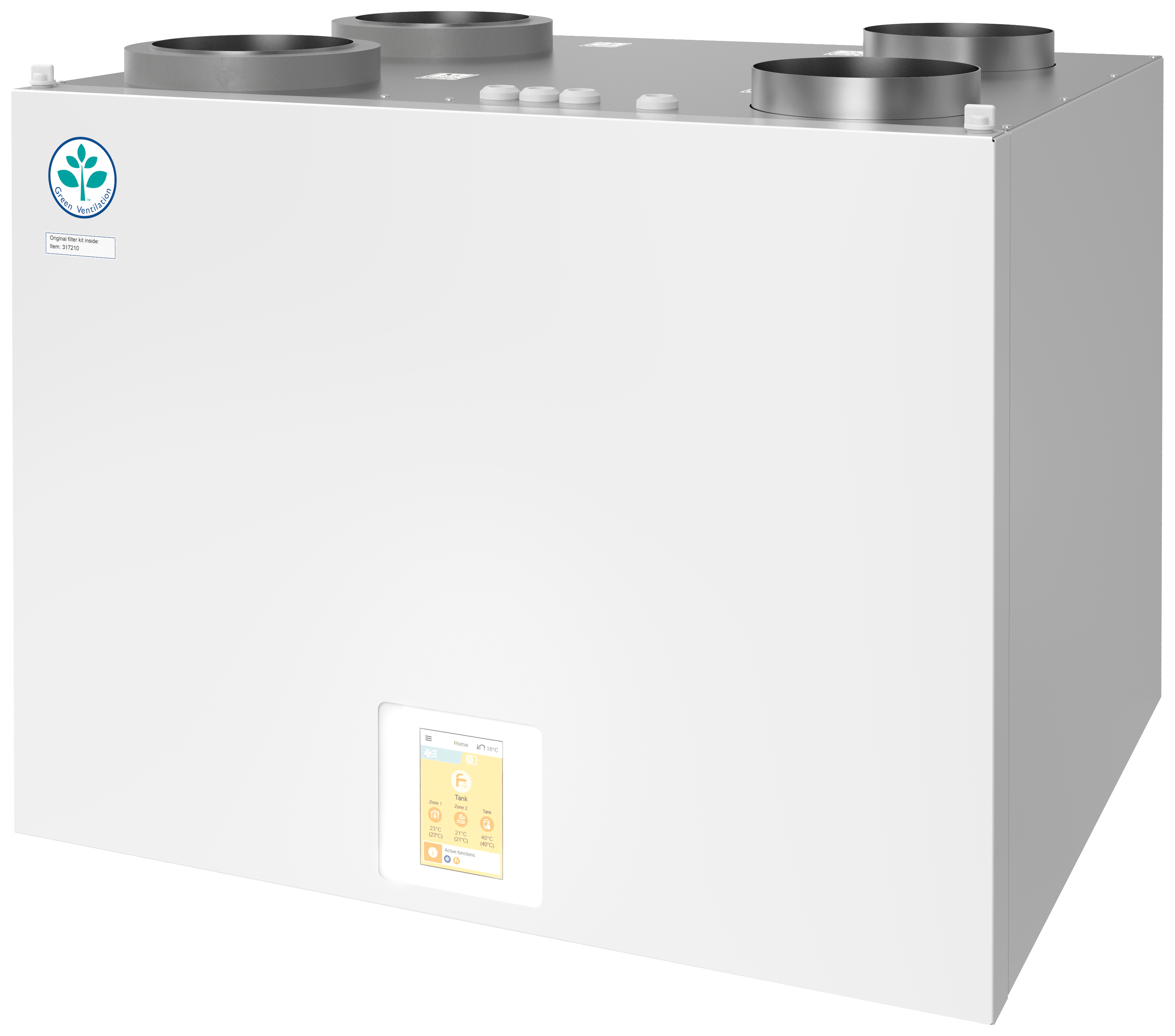 Hővisszanyerő szellőztető egység